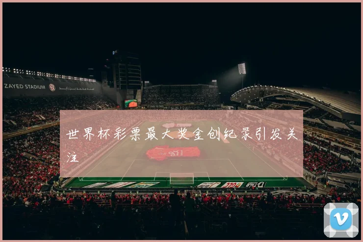 世界杯彩票最大奖金创纪录引发关注